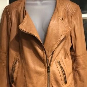 lucky Brand Women’s Leather Jacket w/tags